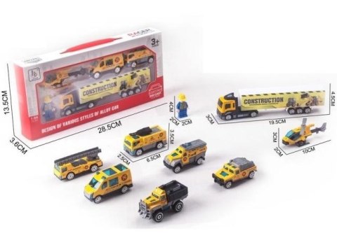 Zestaw aut metalowych