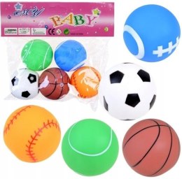 Zestaw miękkich piłek 5szt