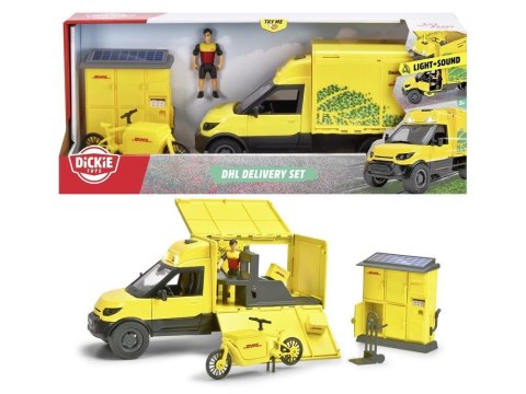 City Zestaw z pojazdem DHL 25cm