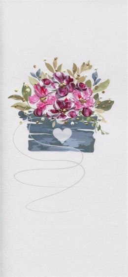 Karnet Kwiaty DL NS - Kwiaty w doniczce