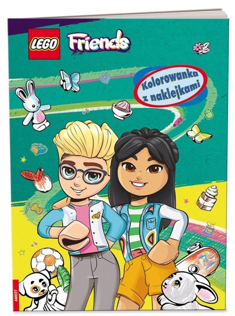 LEGO(R) Friends. Kolorowanka z naklejkami