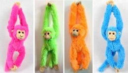 Małpka kolorowa 28cm MIX