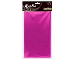 Obrus foliowy B&C metaliczny magenta 137x183cm