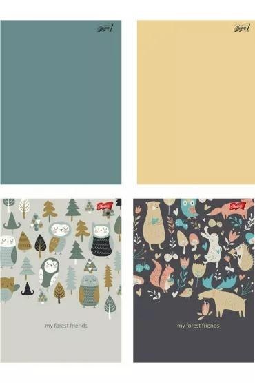 Zeszyt A5/32K kratka Nature (15szt)