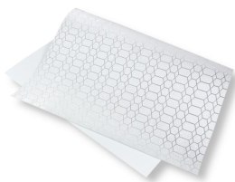 Papier ozdobny brokatowy 140g 40x60cm jasny żółty