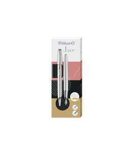 Pióro wieczne Jazz Noble Elegance + długopis Silv
