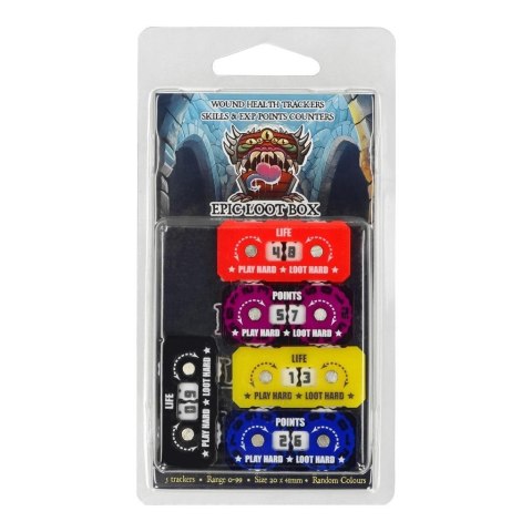 Trackers Counters Range 0-99 20x41mm Random Colour