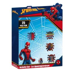 Domek z przyborami Spiderman 25el