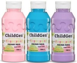 Farby do malowania palcami 3x350ml