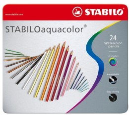 Kredki akwarelowe Aquacolor 24 kolory STABILO