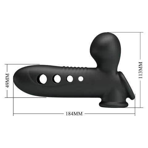 NAKŁADKA POMPOWANA AIRBAG PENIS SLEEVE BLACK 05-1804