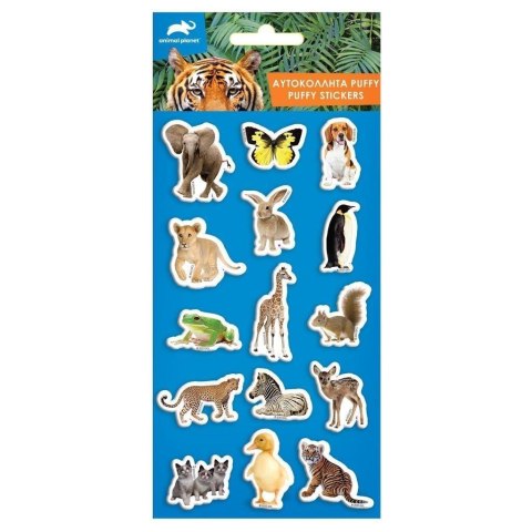 Naklejki wypukłe Animal Planet