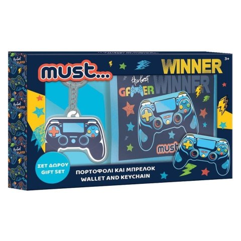 Portfel z breloczkiem Gamer