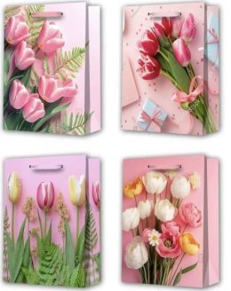 Torebka prezentowa S Kwiaty