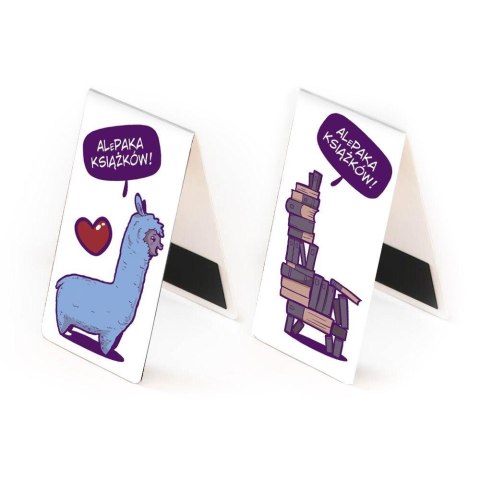 Zakładka magnetyczna - Al(e)paka książek