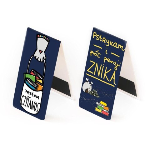 Zakładka magnetyczna - Jestem Czytanos