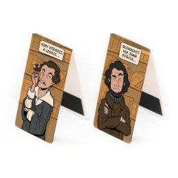 Zakładka magnetyczna - Mickiewicz vs Słowacki