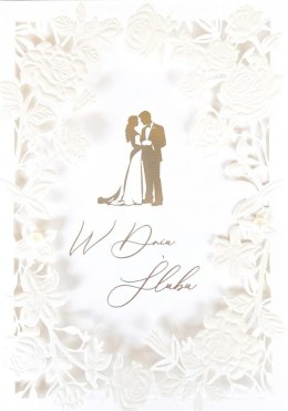 Karnet Ślub laser KP-283