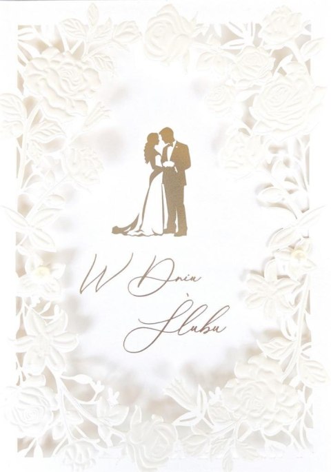 Karnet Ślub laser KP-283