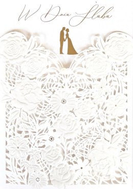 Karnet Ślub laser KP-286