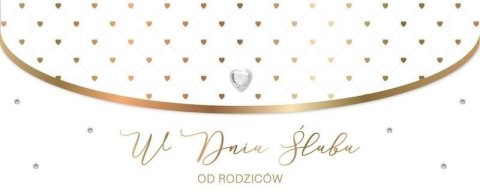 Karnet Ślub od rodziców LUX-197