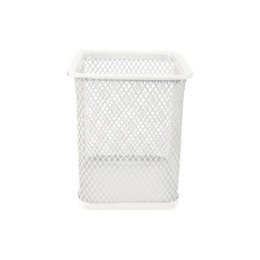 Kubek na długopisy siatka kwadrat perłowy LEVIATAN