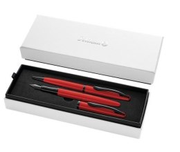 Pióro wieczne Jazz Noble Elegance + długopis Red