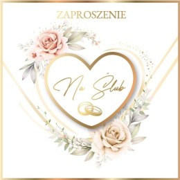 Zaproszenie Ślub (5szt)