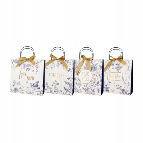 Torba prezentowa 20x20 z kokardą for you mix