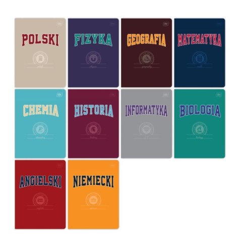 Zeszyt A5/60K tematyczny FSC Mix Cred (10szt)