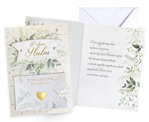 Karnet Ślub koperta