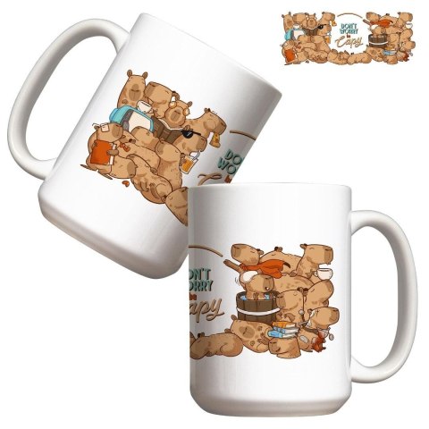 Kubek - Don`t worry be Capy 440ml