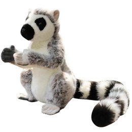 Lemur pluszowy 28cm szary
