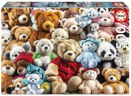 Puzzle 500 Pluszowe misie