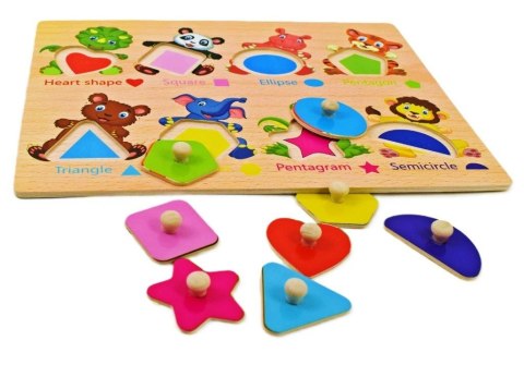 Puzzle figury geometryczne