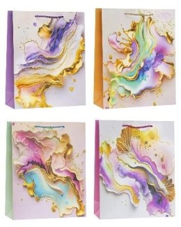 Torebka ozdobna 26x32x10cm mix ROZETTE