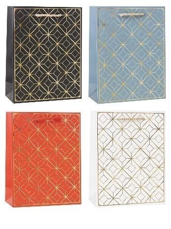 Torebka ozdobna TG 26x32x10cm mix ROZETTE