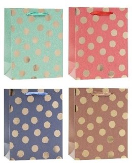 Torebka ozdobna 26x32x12cm mix ROZETTE