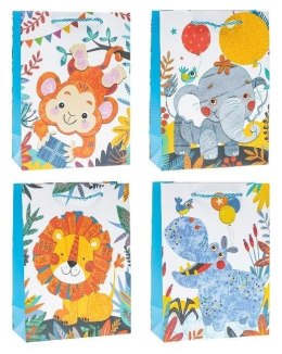 Torebka ozdobna pop-up 18x23x8cm mix ROZETTE