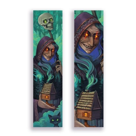 Zakładka kartonowa - Baba Jaga