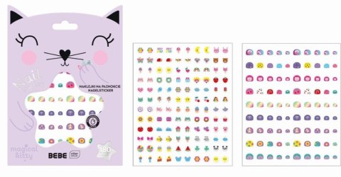 Naklejki na paznokcie dla dzieci 180szt BB Friends