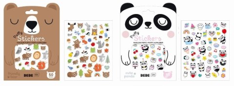 Naklejki puffy Bebe Friends 50szt