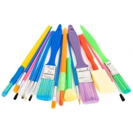 Pędzle artystyczne 15szt