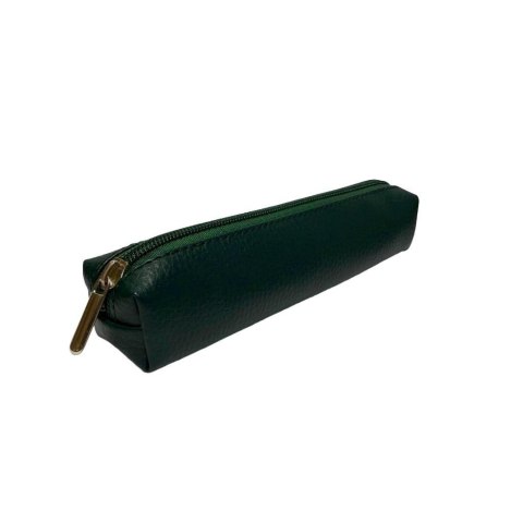 Piórnik mini prostokąt butelkowy zielony