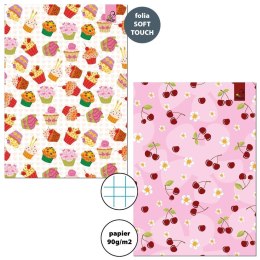 Zeszyt A5/32K kratka 90g Słodycze (10szt)