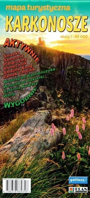 Mapa - Karkonosze dla aktywnych 1:30 000