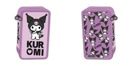 Piórnik potrójny z wyposażeniem Kuromi violet