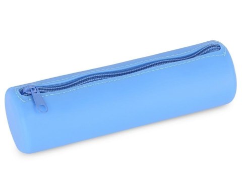 Piórnik silikonowy tuba niebieski EASY