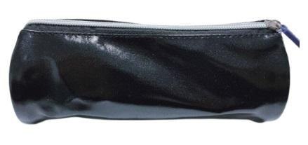 Piórnik tuba czarny lakier FRESH