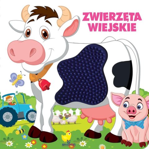 Zwierzęta wiejskie. Książeczka sensoryczna